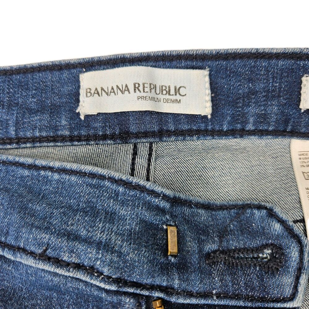 Banana Republic Premium Denim Sailor Flare Jeans, Size 29 (6) - Picture 7 of 10